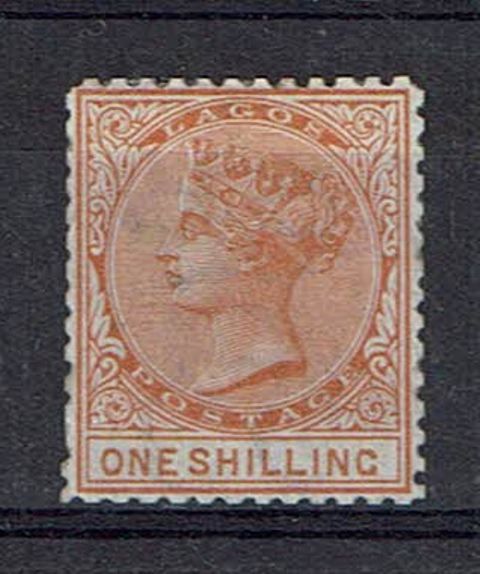 Image of Nigeria & Territories ~ Lagos SG 8 LMM British Commonwealth Stamp